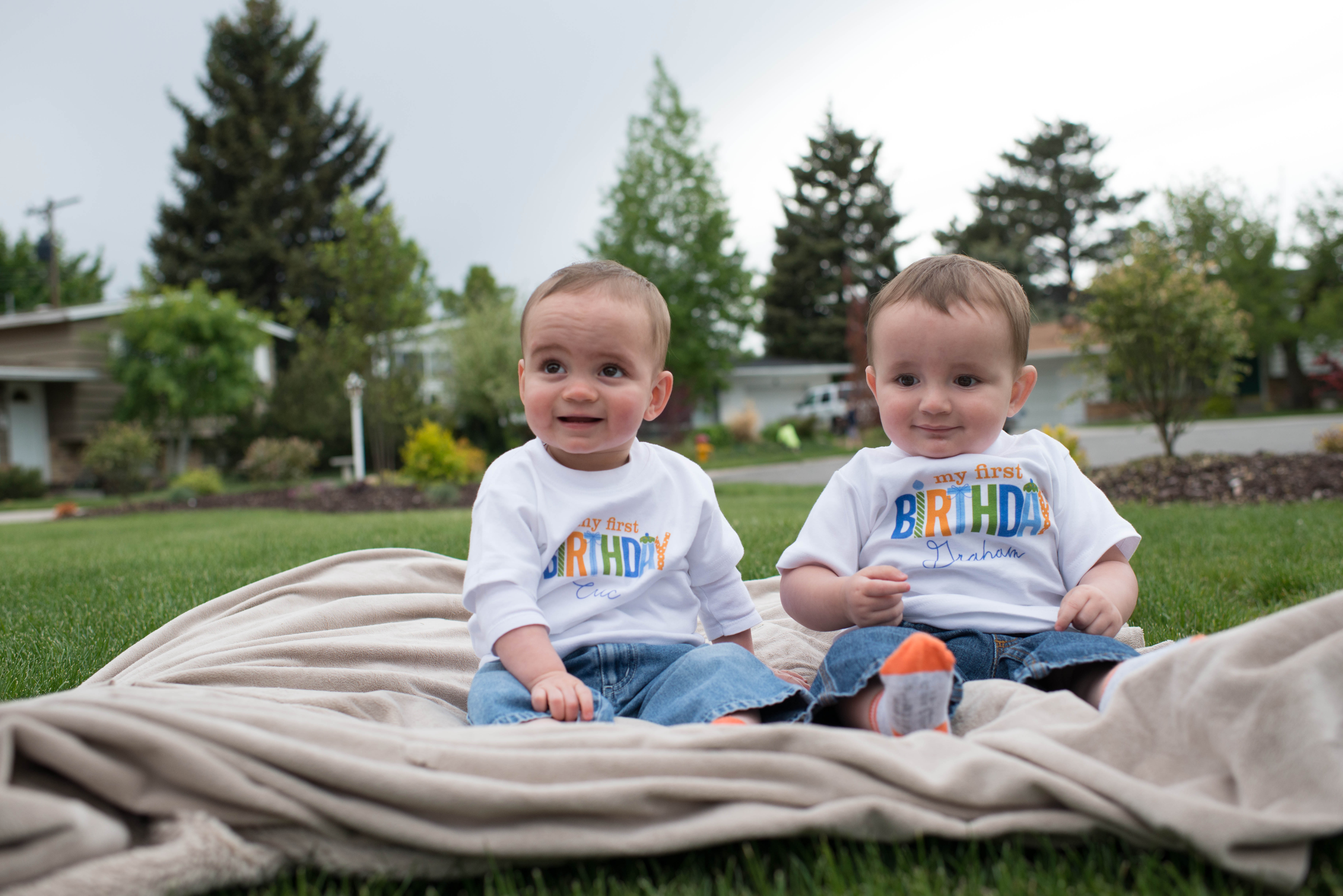 Petite Lemon in Real Life is featuring a mother of twin boys that just turned one! See what she loves about having boys at the same age, some challenges, and what Petite Lemon personalized gear she loves! 